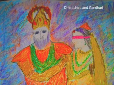 dhitrashtra-Gandhari